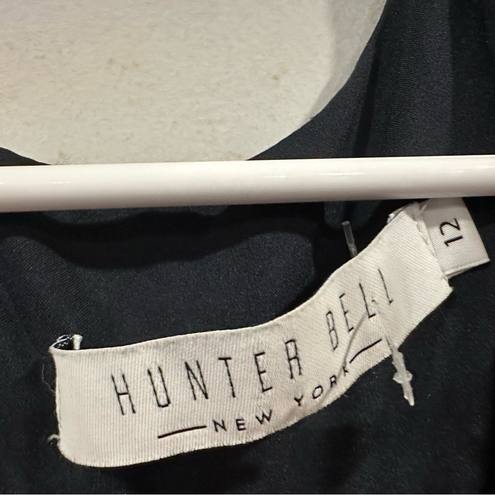 Hunter Bell The Palmer? Dress in Navy Metallic sz 12 - Picture 4 of 6